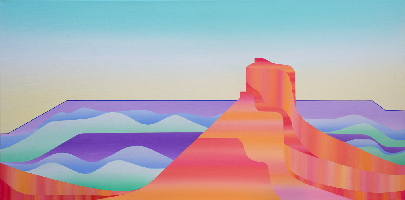 Ascending Cliffs by Karen Cole