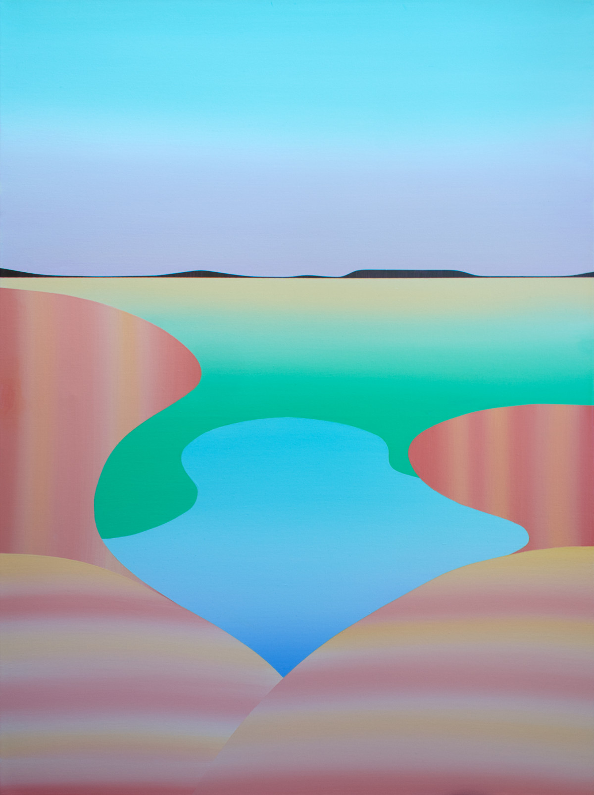 Cradled Tarn by Karen Cole