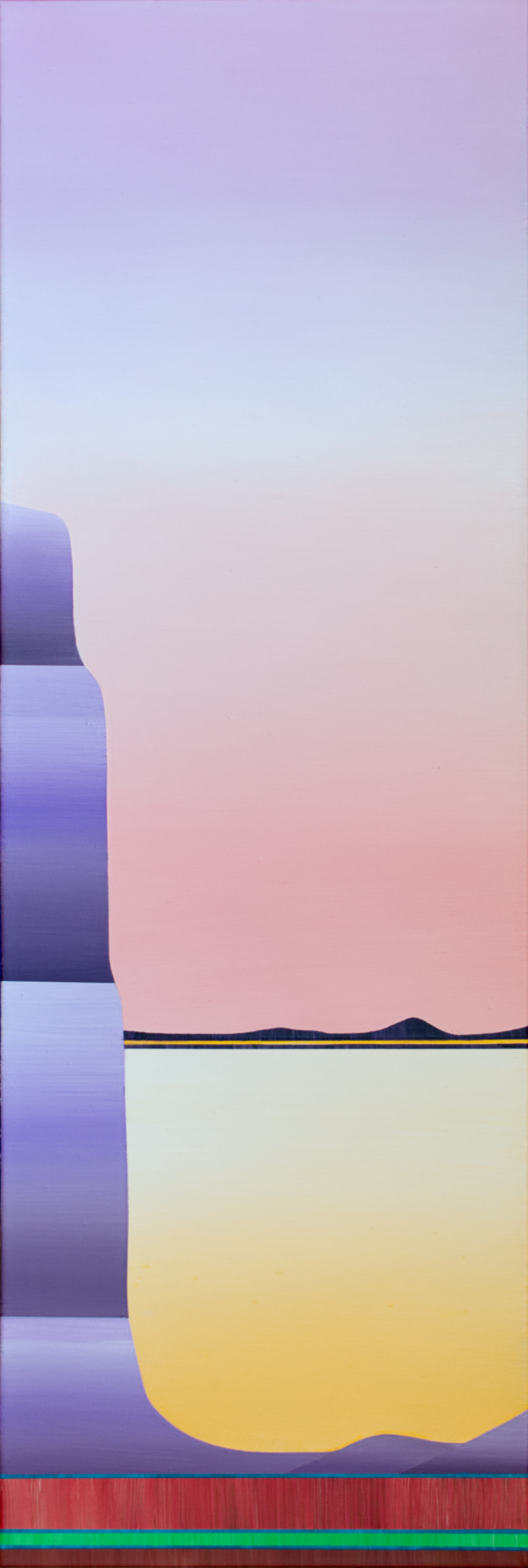Moonlit Cliff by Karen Cole