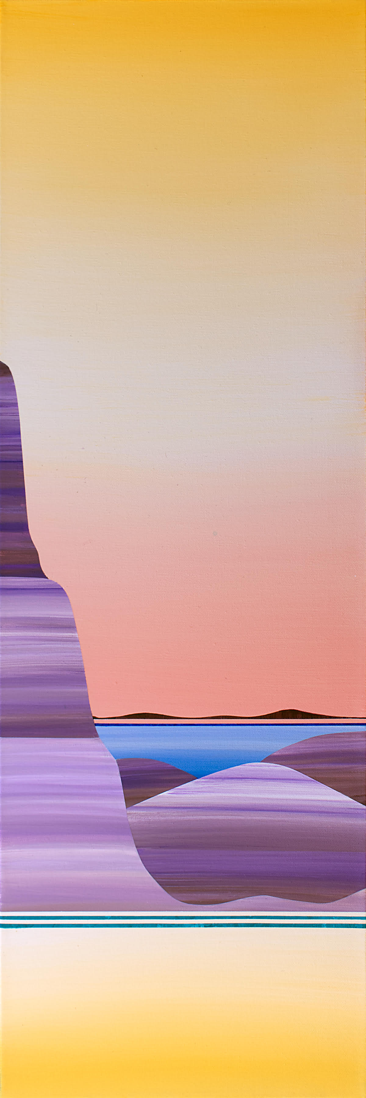 Sunlit Cliffs by Karen Cole