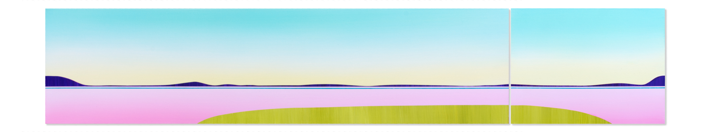 Terra Firma Diptych by Karen Cole